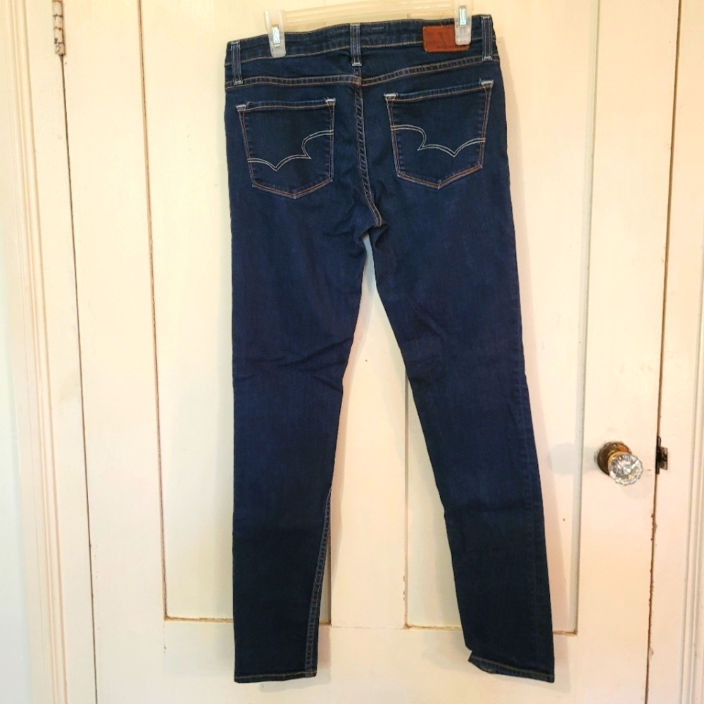 New big star dark skinny jeans